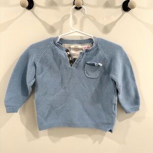 Zara baby blue sweater